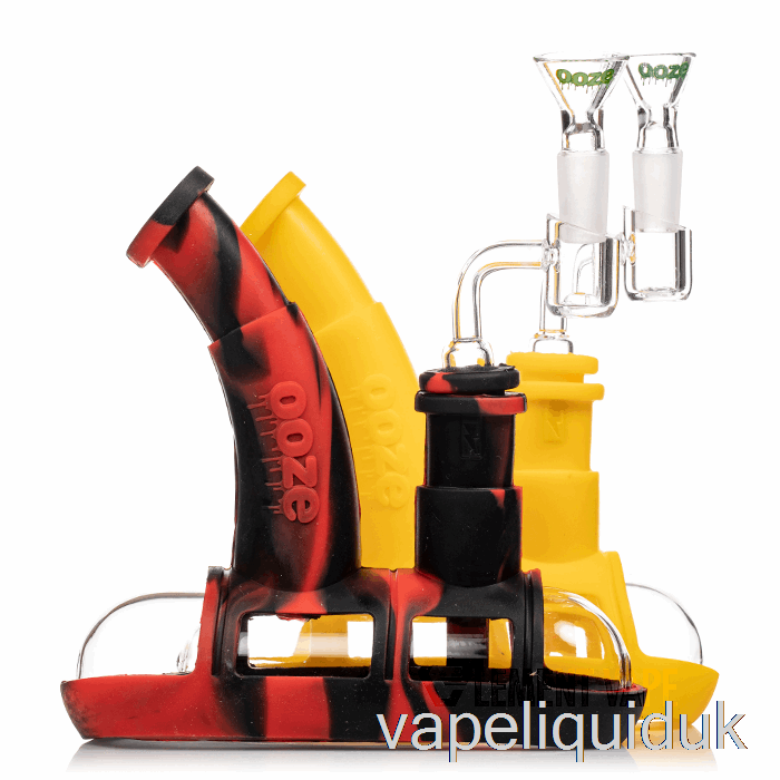 Ooze Steamboat Silicone Water Pipe Aqua Teal (Teal) Vape Juice